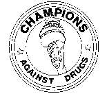 CHAMPIONS AGAINST DRUGS