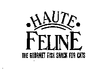 HAUTE FELINE THE GOURMET FISH SNACK FOR CATS