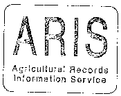 ARIS AGRICULTURAL RECORDS INFORMATION SERVICE