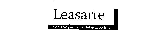 LEASARTE SOCIETA' PER L'ARTE DEL GRUPPO BNL