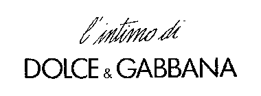 L'INTIMO DI DOLCE & GABBANA