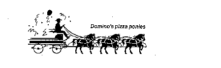 DOMINO'S PIZZA PONIES