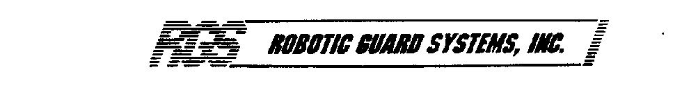 RGS ROBOTIC GUARD SYSTEMS, INC.
