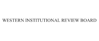 WESTERN INSTITUTIONAL REVIEW BOARD