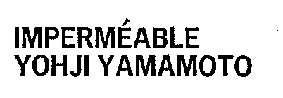 IMPERMEABLE YOHJI YAMAMOTO