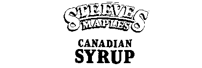 STEEVES MAPLES CANADIAN SYRUP
