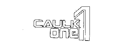 CAULK ONE 1