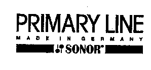 PRIMARY LINE MADE IN GERMANY SONOR