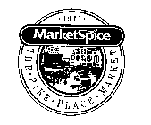 1911 MARKETSPICE THE PIKE PLACE MARKET PLACE MARKET