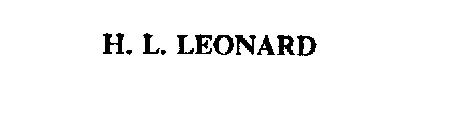 H. L. LEONARD
