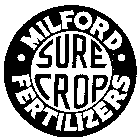 MILFORD SURE CROP FERTILIZERS