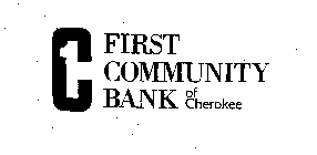 C1 FIRST COMMUNITY BANK OF CHEROKEE