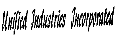 UNIFIED INDUSTRIES INCORPORATED