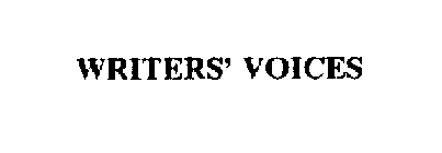 WRITERS' VOICES