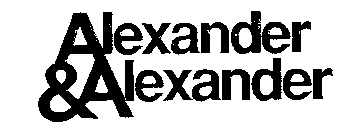 ALEXANDER & ALEXANDER