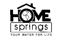 HOME SPRINGS YOUR WATER FOR LIFE