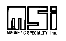 MSI MAGNETIC SPECIALTY, INC.