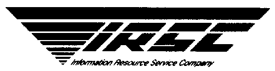 IRSC INFORMATION RESOURCE SERVICE COMPANY