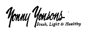 YONNY YONSONS FRESH, LIGHT & HEALTHY