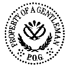 PROPERTY OF A GENTLEMAN P.O.G.