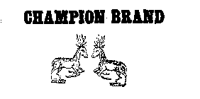 CHAMPION BRAND
