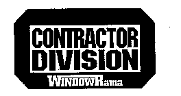 WINDOWRAMA CONTRACTOR DIVISION