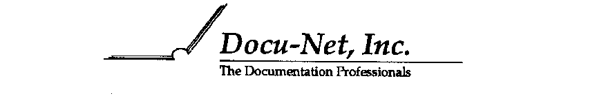 DOCU-NET, INC. THE DOCUMENTATION PROFESSIONALS