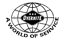 OVERNITE A WORLD OF SERVICE