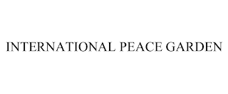 INTERNATIONAL PEACE GARDEN