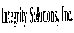 INTEGRITY SOLUTIONS, INC.