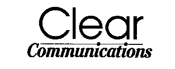 CLEAR COMMUNICATIONS