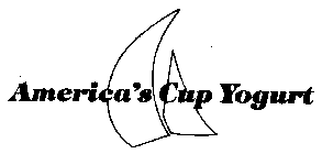 AMERICA'S CUP YOGURT