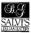 B.G. SALVI'S ITALLIAN EATERY