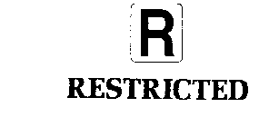 R RESTRICTED