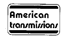 AMERICAN TRANSMISSIONS
