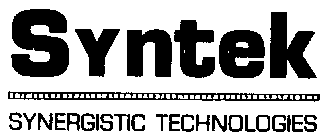 SYNTEK SYNERGISTIC TECHNOLOGIES