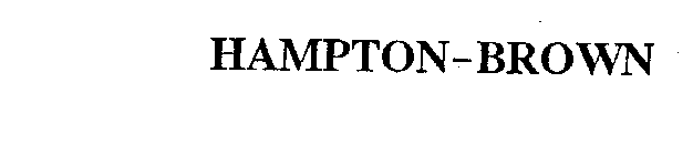 HAMPTON-BROWN