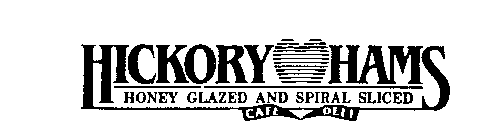 HICKORY HAMS HONEY GLAZED AND SPIRAL SLICED CAFE DELI