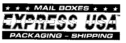 MAIL BOXES EXPRESS USA PACKAGING - SHIPPING
