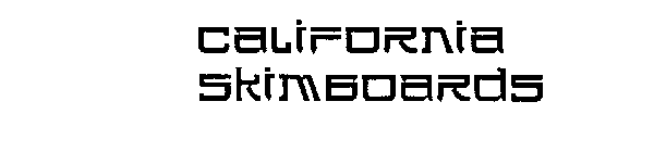 CALIFORNIA SKIMBOARDS