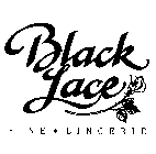 BLACK LACE FINE - LINGERIE