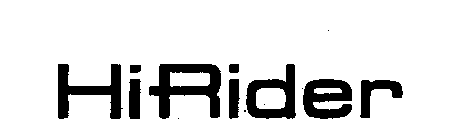 HI RIDER