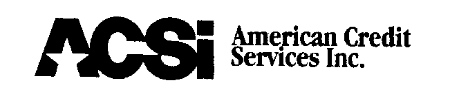 ACSI AMERICAN CREDIT SERVICES INC.