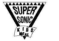 SUPER SONIC KIDS MEAL