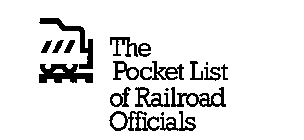 THE POCKET LIST OF RAILROAD OFFICIALS