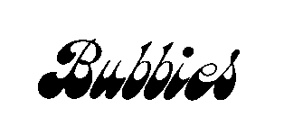 BUBBIES