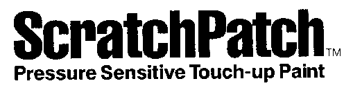 SCRATCH PATCH PRESSURE SENSITIVE TOUCH-UP PAINT