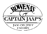 ROWENA'S CAPTAIN JAAP'S JAM AND JELLY FACTORY