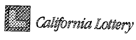 L CALIFORNIA LOTTERY