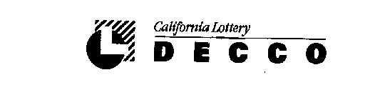 CALIFORNIA LOTTERY DECCO L